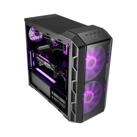 Cooler Master MasterCase H500 ATX Dual RGB Fans Mid-Tower Computer Case — Being Shipped