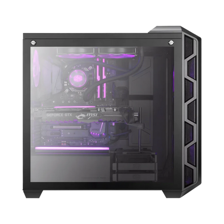 Cooler Master MasterCase H500 ATX Dual RGB Fans Mid-Tower Computer Case — Being Shipped