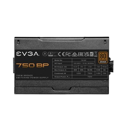 EVGA 750 BP 80+ Bronze 750W Power Supply — Being Shipped