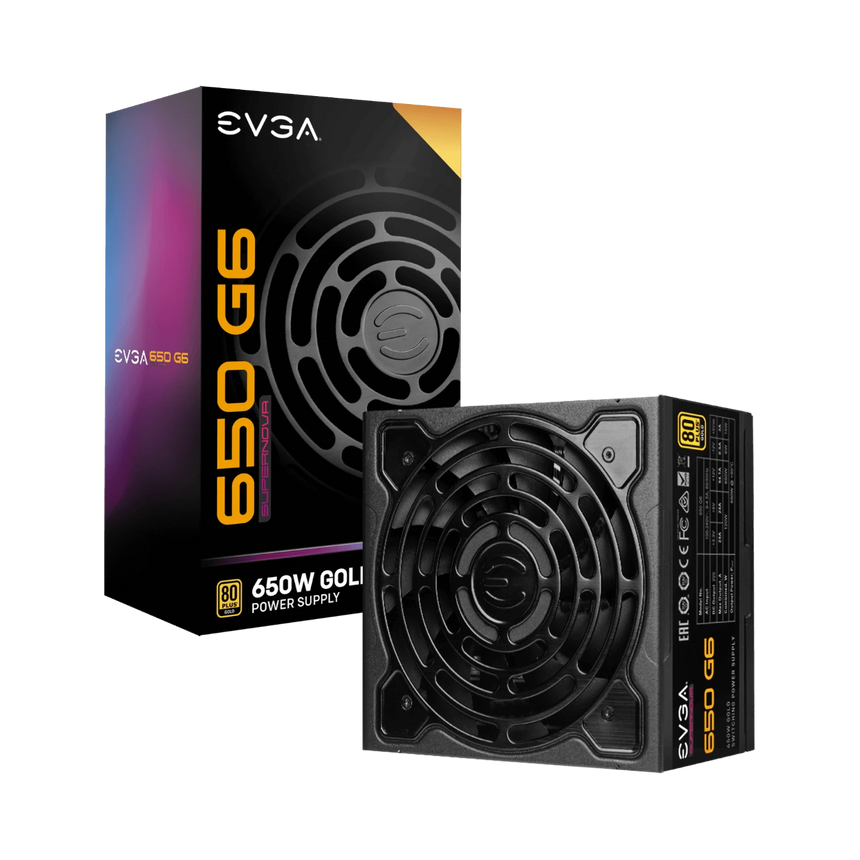 EVGA SuperNOVA 650 G6 80 Plus Gold 650W Fully Modular Power Supply — Being Shipped