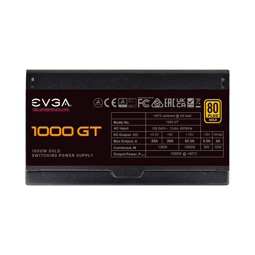 EVGA SuperNOVA 1000 GT 80 Plus Gold Fully Modular Power Supply — Being Shipped
