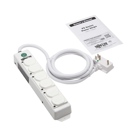 Tripp Lite Safe-IT UL 2930 6-Outlets Medical-Grade Power Strip — Being Shipped