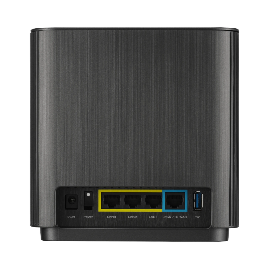 ASUS ZenWiFi XT8 AX6600 Wireless Tri-Band Mesh Wi-Fi System (2-Pack, Charcoal) — Being Shipped
