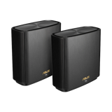 ASUS ZenWiFi XT8 AX6600 Wireless Tri-Band Mesh Wi-Fi System (2-Pack, Charcoal) — Being Shipped