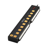 Tripp Lite 10ft Cord 10-Outlets Surge Protector with USB & Swivel Lights — Being Shipped