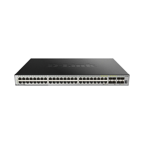 D-Link 10GbE Uplinks 52-Port Managed Stackable Switch — Being Shipped