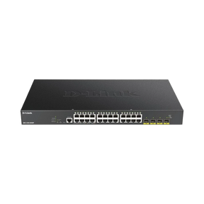 D-Link 10G Uplinks 28-Port Gigabit PoE+ Switch — Being Shipped