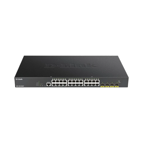 D-Link 10G Uplinks 28-Port Gigabit PoE+ Switch — Being Shipped