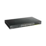 D-Link 10G Uplinks 28-Port Gigabit PoE+ Switch — Being Shipped