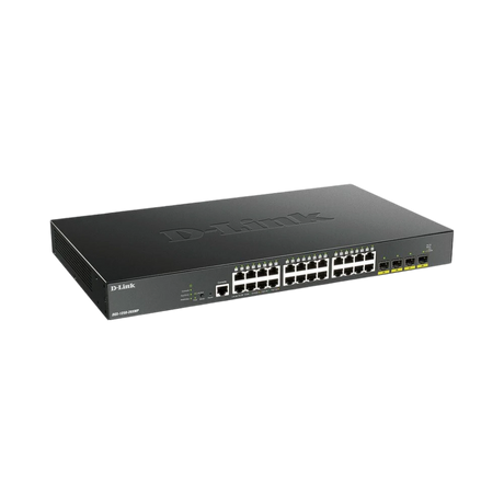 D-Link 10G Uplinks 28-Port Gigabit PoE+ Switch — Being Shipped