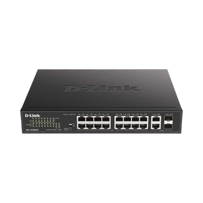 D-Link 2 GbE 18-Port Fast Ethernet PoE+ Unmanaged Switch — Being Shipped