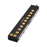 Tripp Lite 6ft Cord 10-Outlets Surge Protector with USB & Swivel Lights — Being Shipped