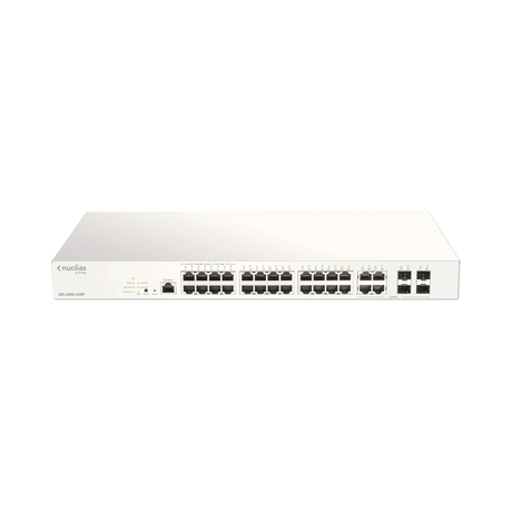 D-Link Nuclias Cloud 370W 28-Port PoE Switch — Being Shipped