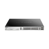 D-Link 10GbE L3 Stacking 30-Port Managed PoE+ Switch — Being Shipped