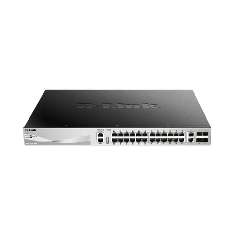 D-Link 10GbE L3 Stacking 30-Port Managed PoE+ Switch — Being Shipped