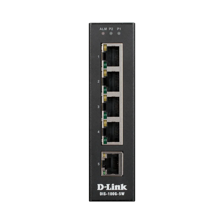 D-Link 5-Port Gigabit Industrial Unmanaged Switch — Being Shipped