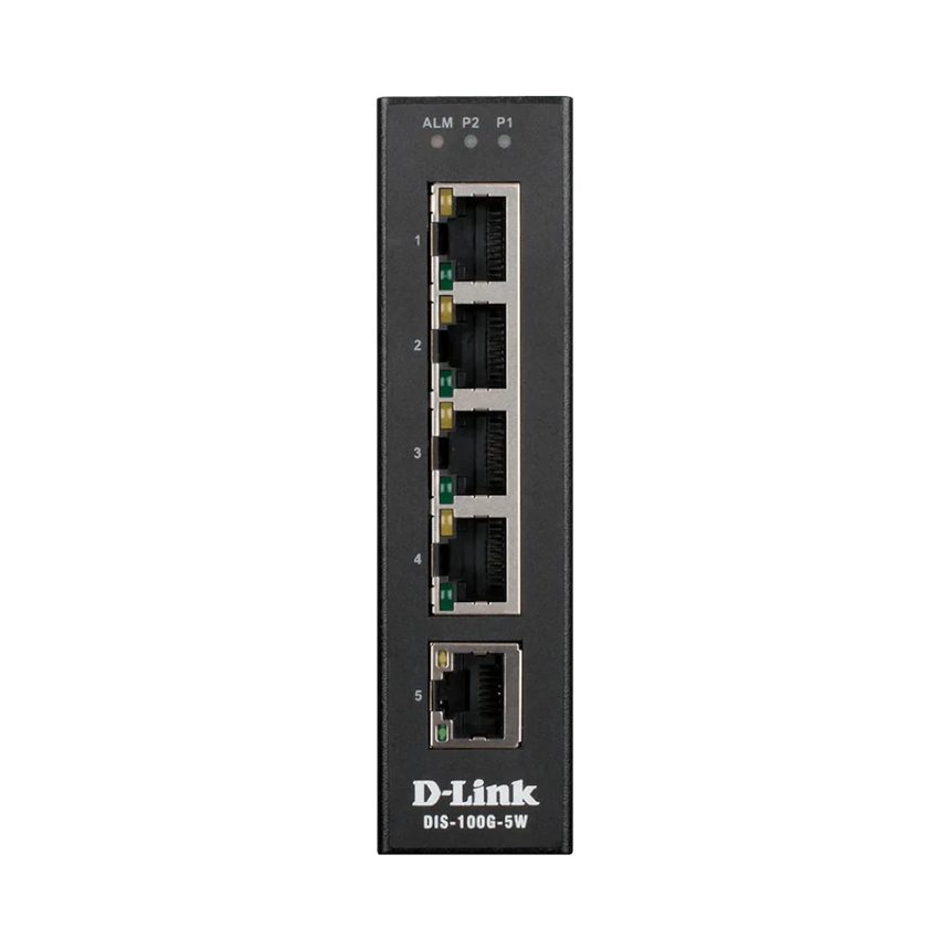 D-Link 5-Port Gigabit Industrial Unmanaged Switch — Being Shipped