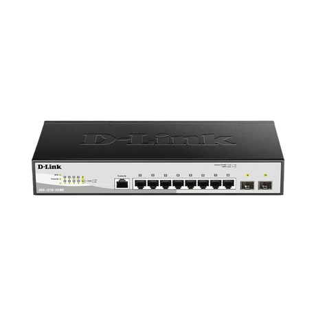 D-Link 10-Port Managed Ethernet Switch with 2 SFP Ports — Being Shipped