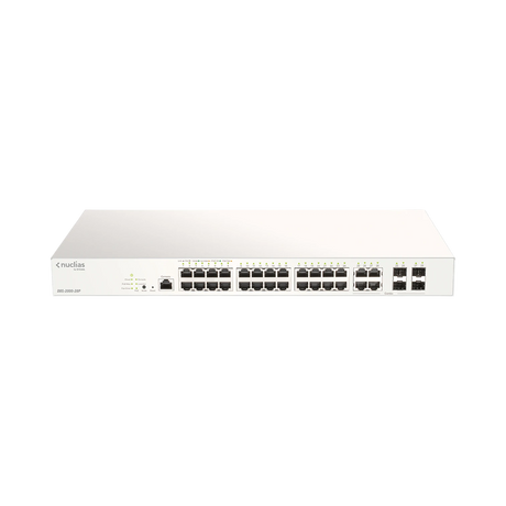 D-Link Nuclias Cloud 193W 28-Port PoE Gigabit Switch — Being Shipped