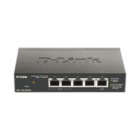 D-Link 5-Port Gigabit Smart PoE Switch with 2 PoE Ports — Being Shipped