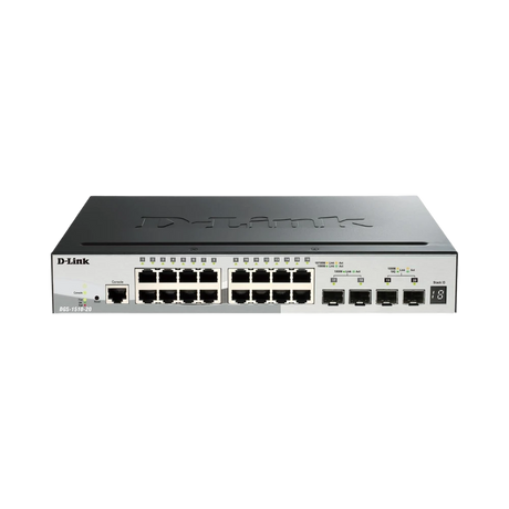D-Link 10G Uplinks 20-Port Gigabit Smart Managed Switch — Being Shipped