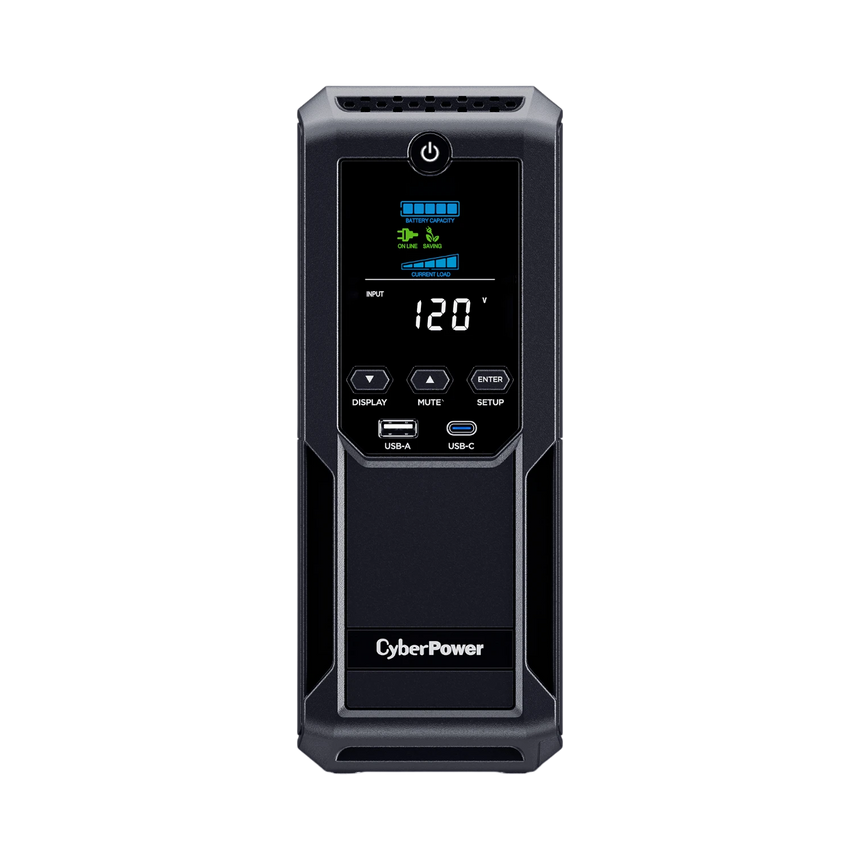 CyberPower 1500VA LCD 12-Outlets Line-Interactive UPS — Being Shipped