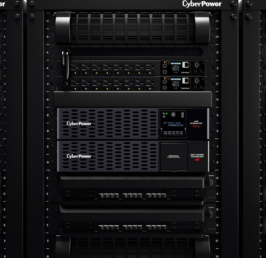 CyberPower 3000VA 9 Outlets 2U Rack Sinewave UPS — Being Shipped