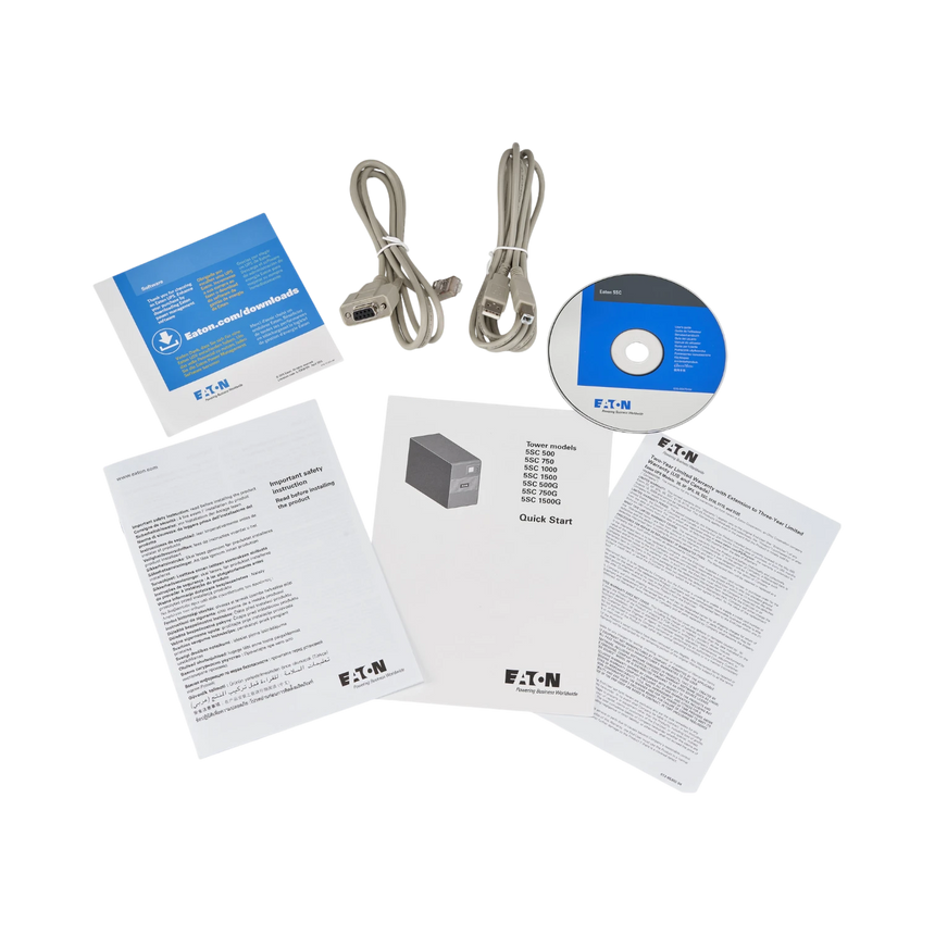 Eaton 5SC UPS 500VA 350W Battery Backup with LCD Display — Being Shipped