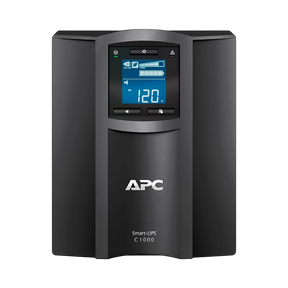 APC Smart-UPS C, Line Interactive, 1000VA, Tower, 120V, 8x NEMA 5-15R outlets, SmartConnect port, USB and Serial communication, AVR, Graphic LCD — Being Shipped