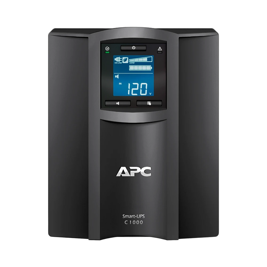 APC Smart-UPS C, Line Interactive, 1000VA, Tower, 120V, 8x NEMA 5-15R outlets, SmartConnect port, USB and Serial communication, AVR, Graphic LCD — Being Shipped