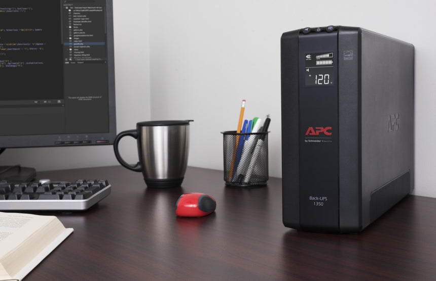APC Back-UPS Pro BX1350M 1350VA 10 x 5-15R Outlets Compact UPS — Being Shipped
