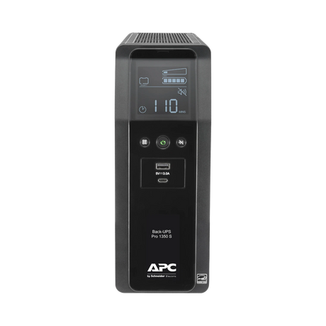 APC Back-UPS Pro 1350VA 10 x NEMA 5-15R Outlets Battery Backup & Surge Protector — Being Shipped