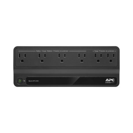 APC Back-UPS 450VA 255W 120V 6-Outlets UPS — Being Shipped