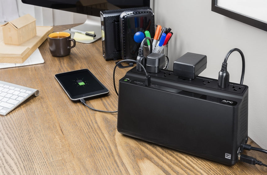 APC Back-UPS BE670M1 7-Outlets Surge Protector & Battery Backup — Being Shipped