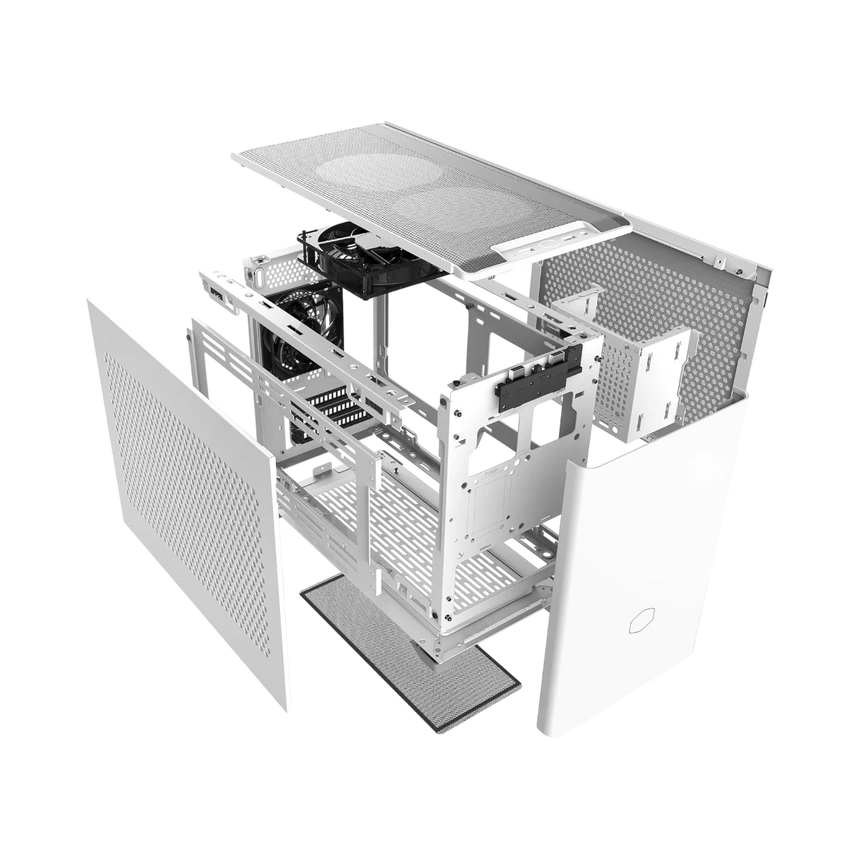 Cooler Master MasterBox NR200 Mini-ITX Mini-Tower Case (White) — Being Shipped