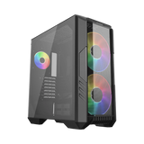 Cooler Master HAF 500 Mid-Tower Gaming Case (Black) — Being Shipped