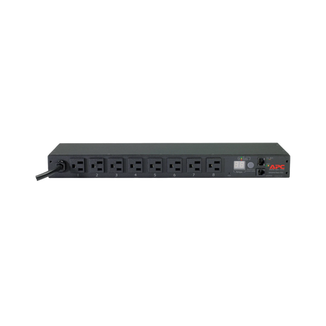 APC Metered 1U 15A 100/120V 8-Outlet Rack Power Distribution Unit — Being Shipped