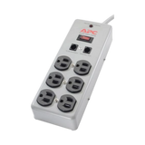 APC Essential 120V 6-Outlets Surge Protector (Gray) — Being Shipped