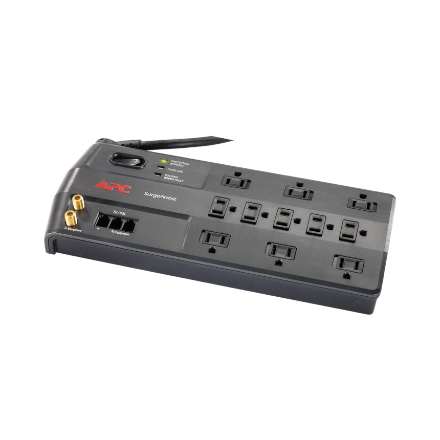 APC P11VT3 SurgeArrest 11-Outlet Surge Protector (Black) — Being Shipped