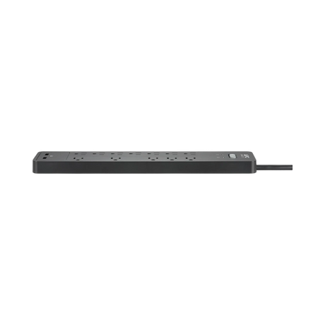 APC 12-Outlet Surge Protector with USB Charging (Black) — Being Shipped