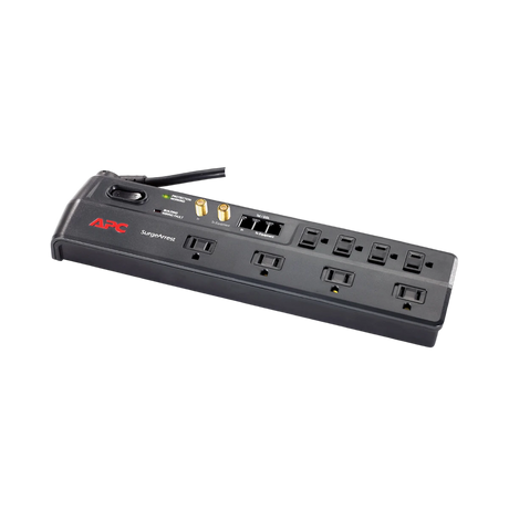 APC SurgeArrest 8-Outlet Surge Protector Phone & Coax — Being Shipped