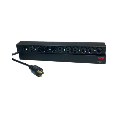 APC Basic 1U 20A 120V 10-Outlets Rack Power Distribution Unit — Being Shipped