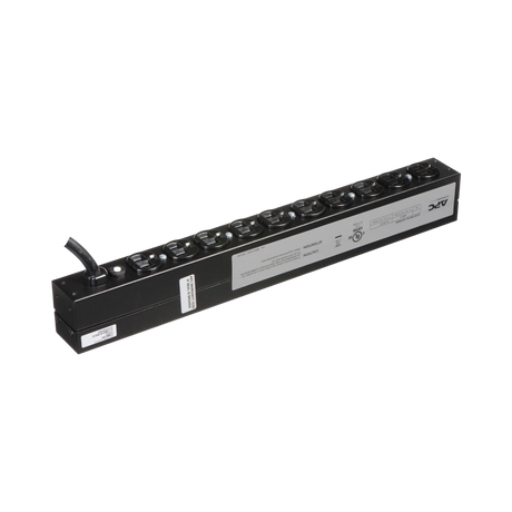 APC Basic 1U 20A 120V 10-Outlets Rack Power Distribution Unit — Being Shipped