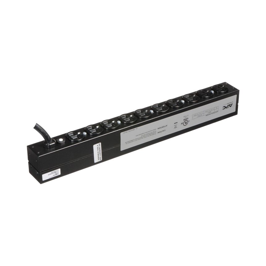 APC Basic 1U 20A 120V 10-Outlets Rack Power Distribution Unit — Being Shipped
