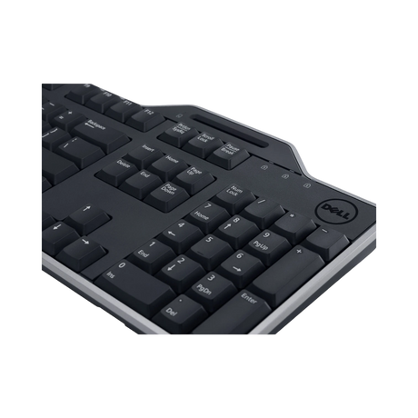 Dell KB813 Wired Keyboard with Smart Card Reader (Black & SIlver) — Being Shipped