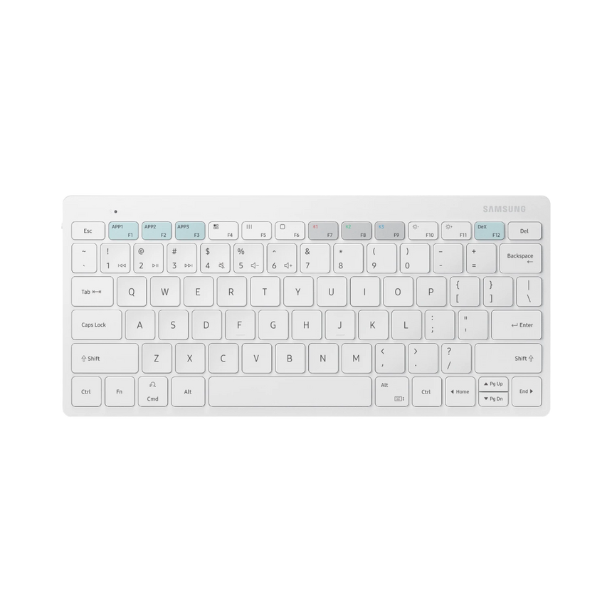 Samsung Trio 500 Wireless Bluetooth Keyboard (White) — Being Shipped