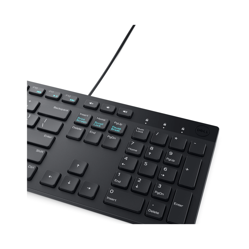Dell Wired USB Keyboard & Mouse Combo (Black) — Being Shipped
