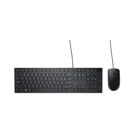 Dell Wired USB Keyboard & Mouse Combo (Black) — Being Shipped