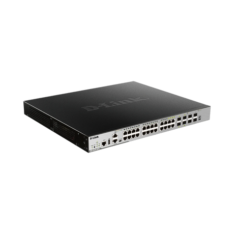 D-Link 10GbE Uplinks 28-Port PoE Stackable Managed Switch — Being Shipped