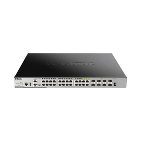 D-Link 10GbE Uplinks 28-Port PoE Stackable Managed Switch — Being Shipped